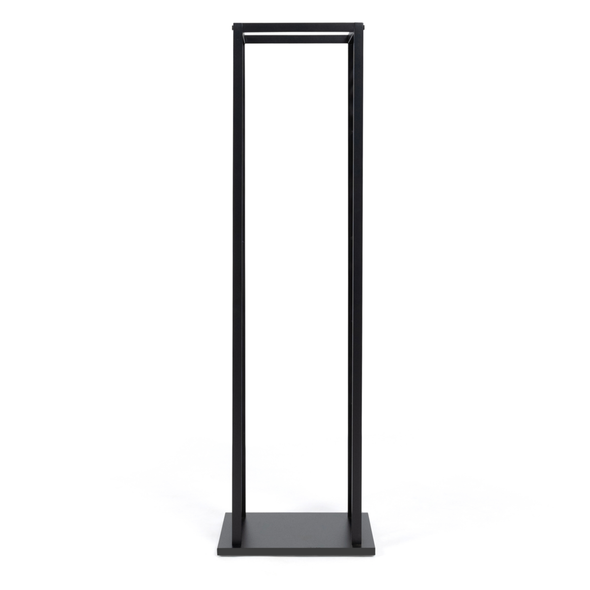 ID MARKET Range bûches vertical acier noir motif arbre H.112 CM pour cheminée
