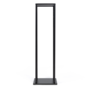 Voir la diapositive 3 : ID MARKET Range bûche vertical acier noir motif arbre H.112 cm