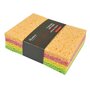 Voir la diapositive 4 : Paris Prix Lot de 4 Éponges  Multi-Usages  15cm Multicolore