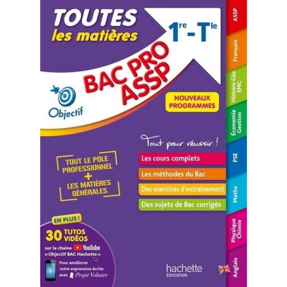 TOUTES LES MATIERES BAC PRO ASSP 1RE-TLE. EDITION 2021, Garcio Jérémie