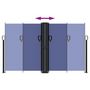 Voir la diapositive 5 : VIDAXL Auvent lateral retractable bleu 140 x 1000 cm