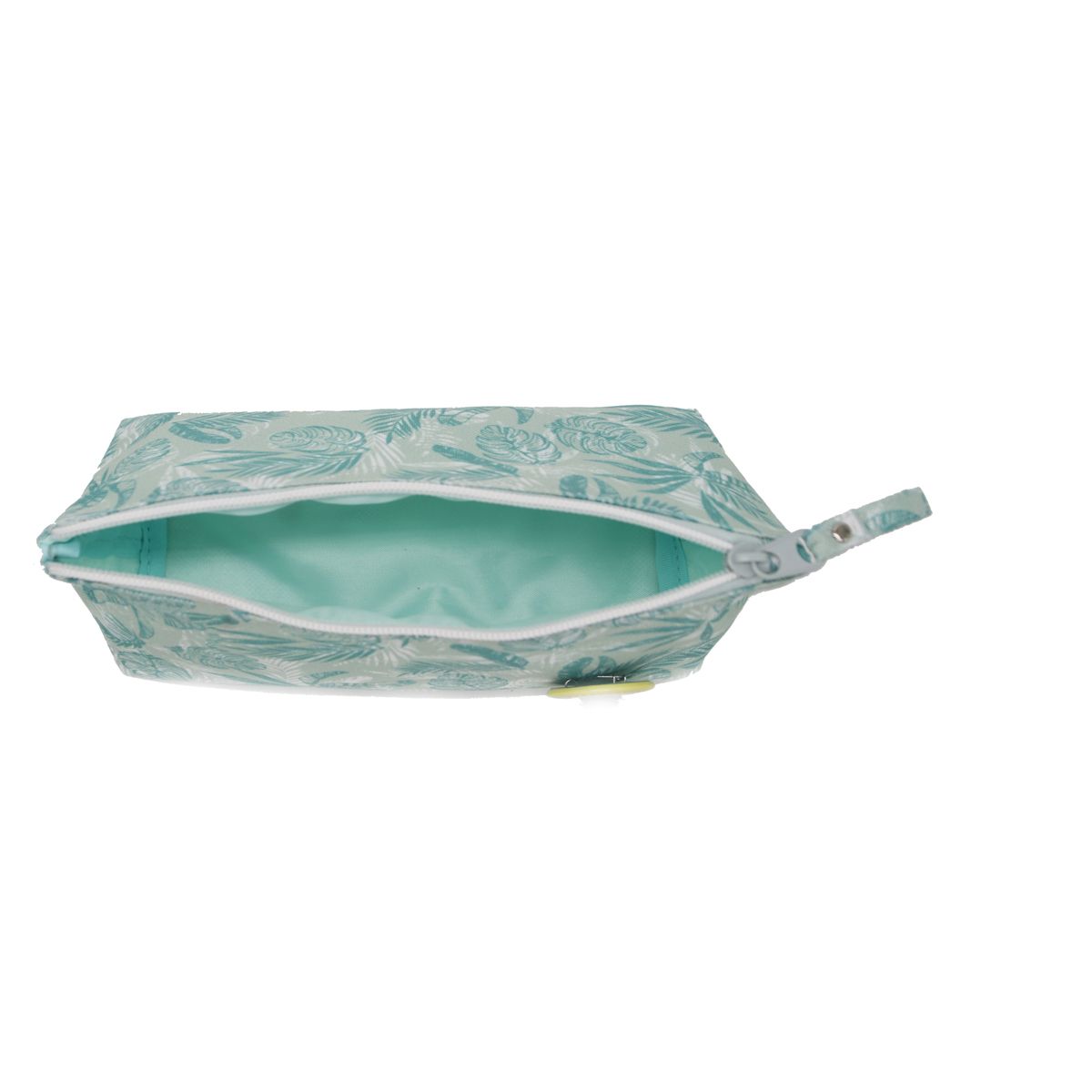 YOUNG'S ATTITUDE Trousse triangle verte motif feuilles