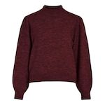 Vila Pull  Femme Vila Monica. Coloris disponibles : Rouge