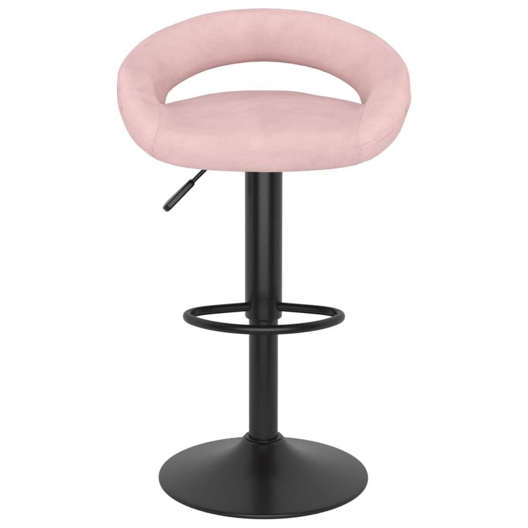 Voir la diapositive 3 : VIDAXL Tabourets de bar lot de 2 rose velours