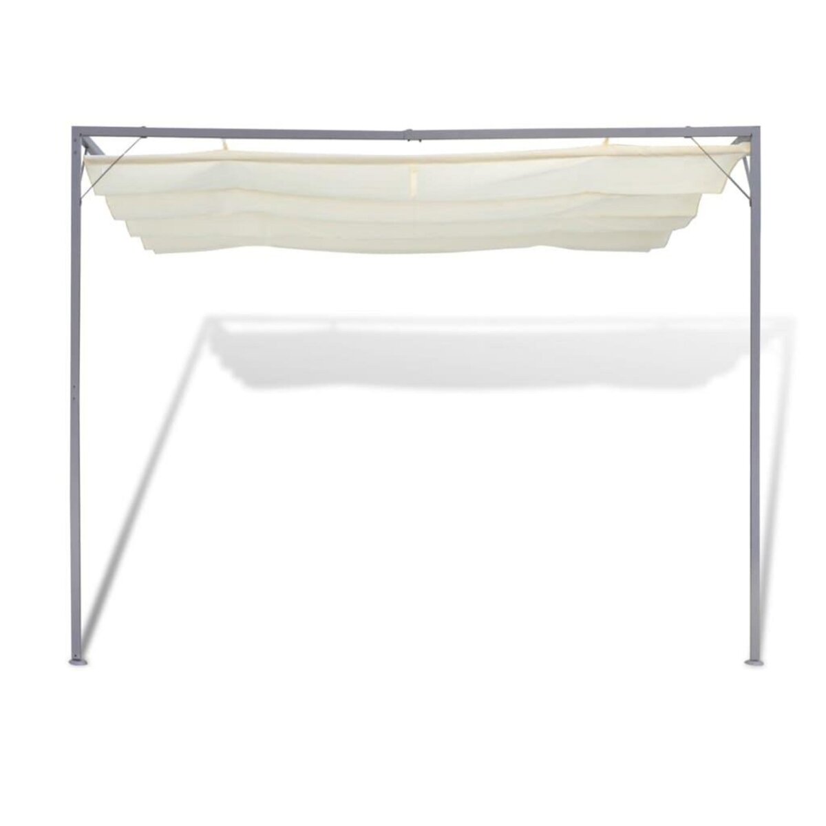 VIDAXL Tonnelle de jardin avec auvent retractable