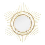 Paris Prix Miroir Mural Design en Rotin  Aina  70cm Naturel