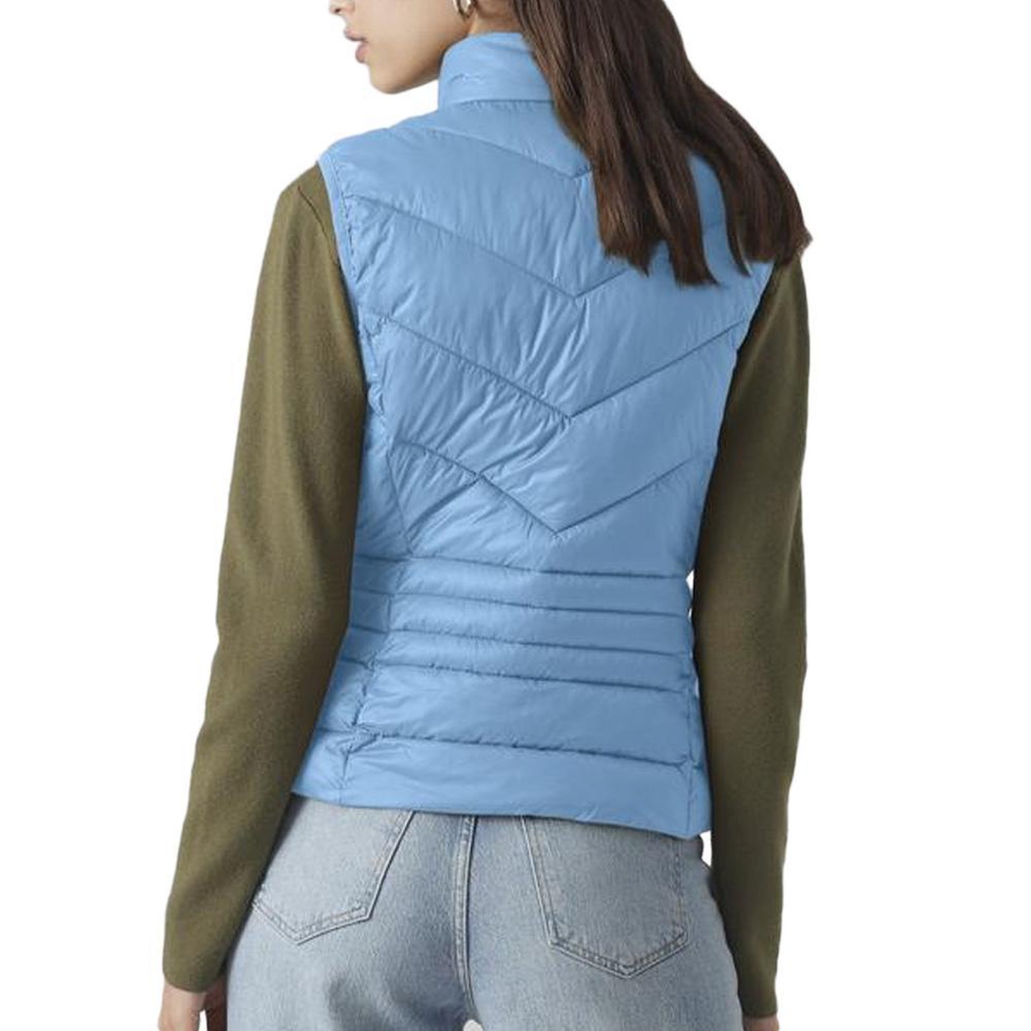 Voir la diapositive 2 : Vero Moda Doudoune sans manche Bleu Femme Vero Moda Sorayasiv