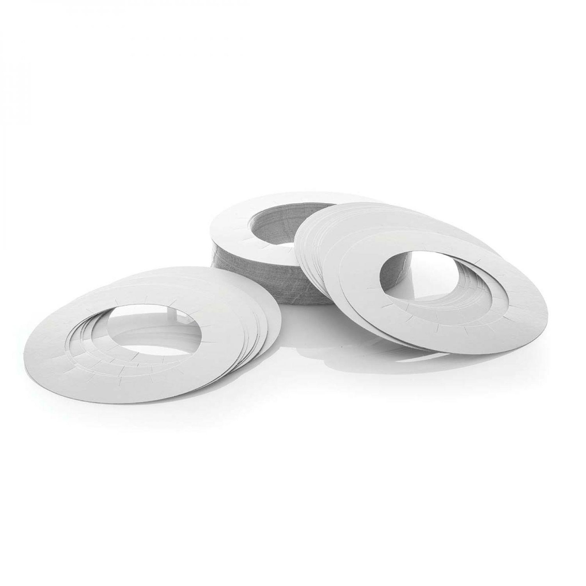 VIVEZEN Lot de 100 collerettes de propreté pour pot de cire