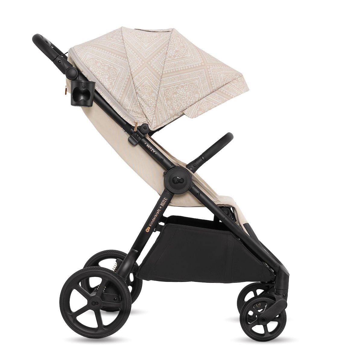 KINDERKRAFT Poussette compacte avec suspension et protection UPF50+ pour bébé
