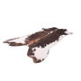 Voir la diapositive 4 : Paris Prix Tapis Animal Imitation Fourrure  Western  Marron