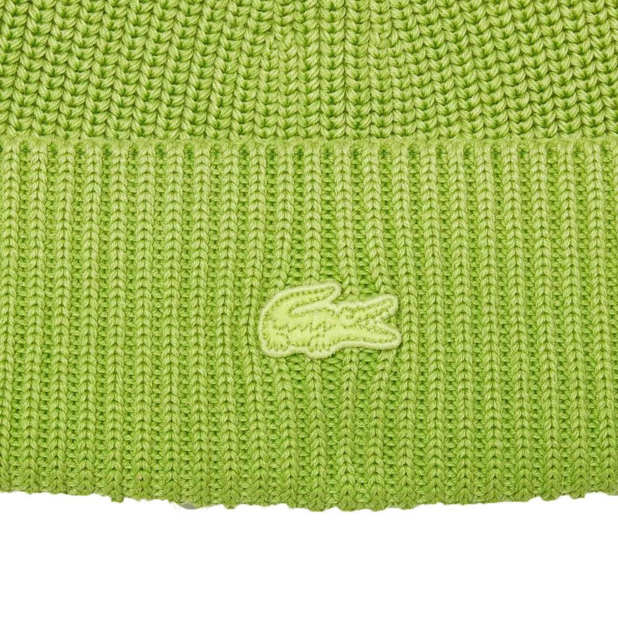 Voir la diapositive 2 : Lacoste Bonnet Vert Homme Lacoste viennese