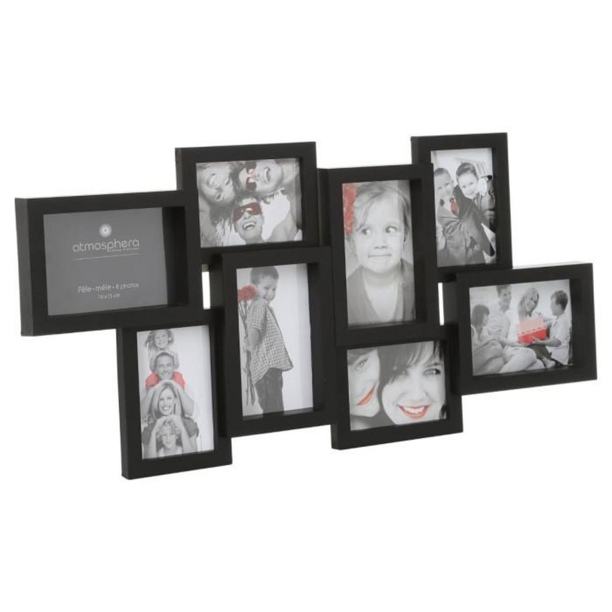 ATMOSPHERA Pêle-Mêle 8 Photos  Home  63cm Noir