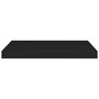 Voir la diapositive 4 : VIDAXL Etagere murale flottante Noir 60x23,5x3,8 cm MDF