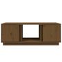 Voir la diapositive 5 : VIDAXL Table basse Marron miel 110x50x40 cm Bois massif de pin