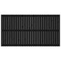 Voir la diapositive 4 : VIDAXL Tete de lit murale Noir 204x3x110 cm Bois massif de pin