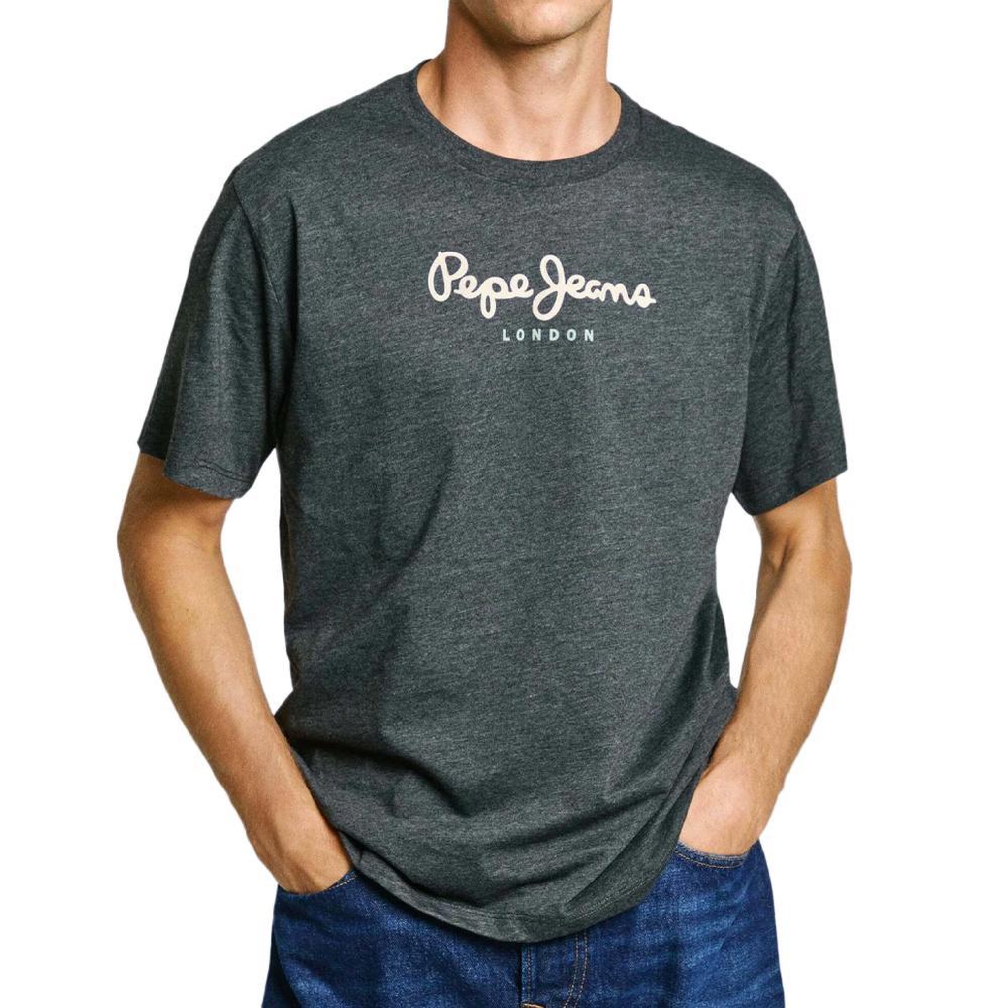Pepe Jeans T-shirt Gris Homme Pepe jeans Eggo AQW. Coloris disponibles : Gris