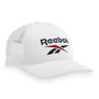 Voir la diapositive 4 : Reebok Casquette baseball en polyester avec mousse devant et filet Aero Cap