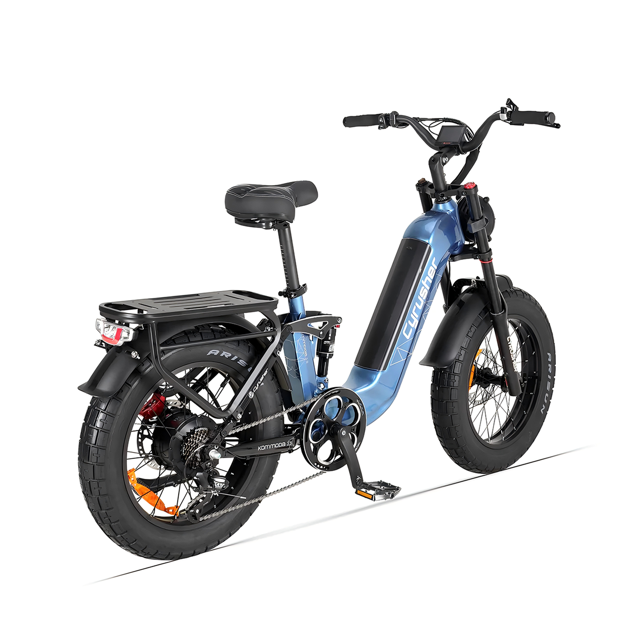 Voir la diapositive 3 : CYRUSHER Vélo électrique Fat Bike Cyrusher Kommoda 3.0