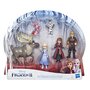 HASBRO Collection Aventure Givrée - Mini coffret figurines Anna, Elsa, Kristoff, Sven et Olaf + accessoires - La reine des neiges 2