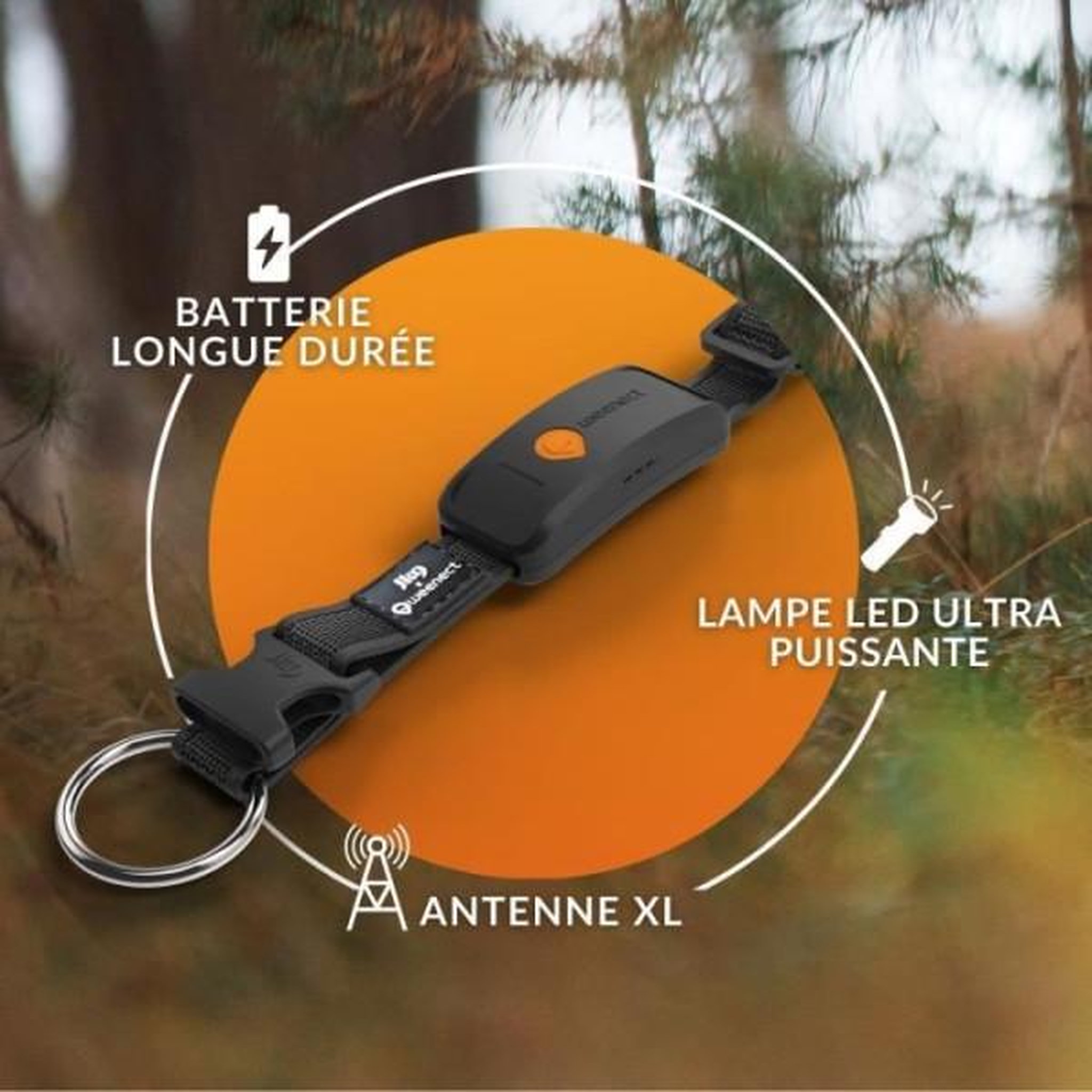 Voir la diapositive 4 : WEENECT Collier gps pour chien - weenect chien xt - antenne xl - etanche - collier julius-k9 - fonctionne avec abonnement - noir