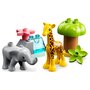 Voir la diapositive 3 : LEGO Duplo 10971 Animaux sauvages d'Afrique, Jouet sur le Safari pour Enfants de 2 Ans avec Figurines d'Éléphant et de Girafe, avec Tapis de Jeu