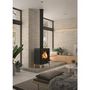 Voir la diapositive 3 : Invicta Poêle à bois fonte 9kw noir - p610449