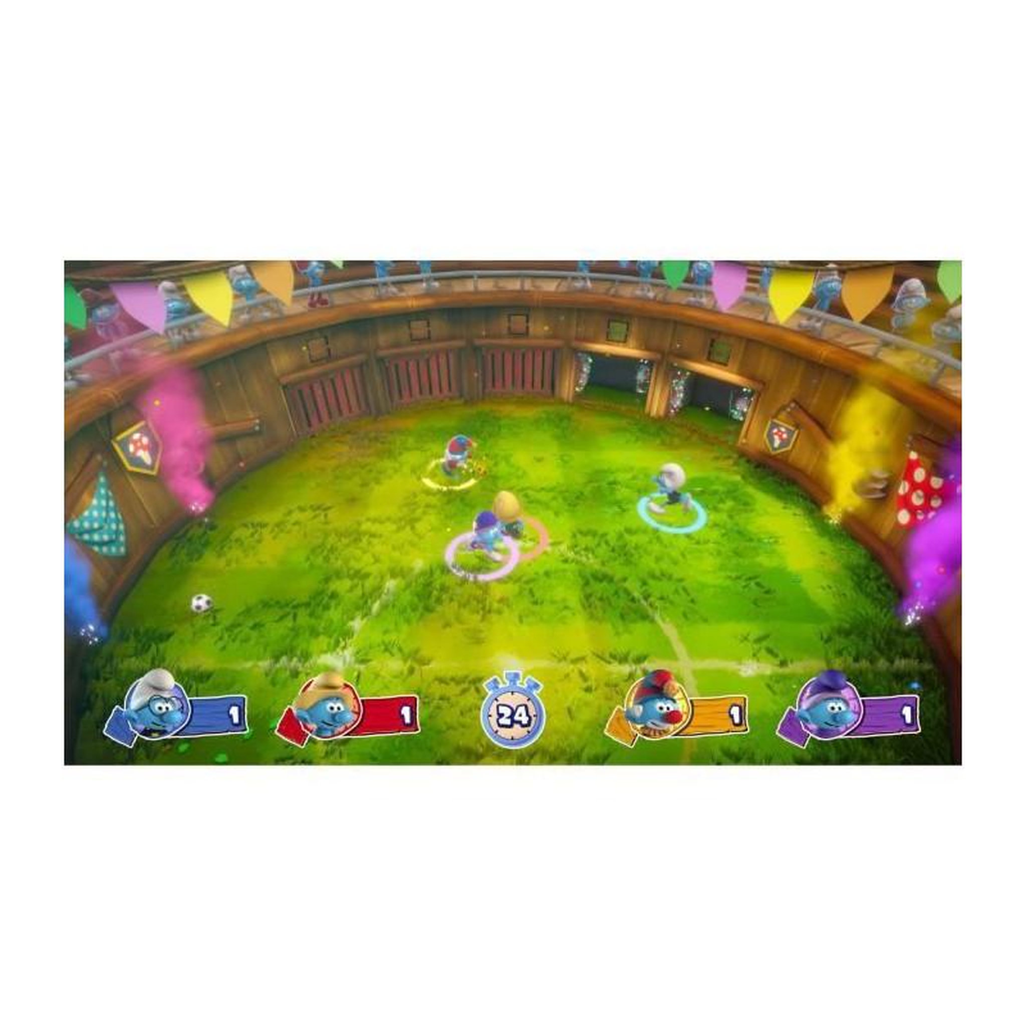 Voir la diapositive 2 : MICROIDS Les Schtroumpfs Village Party - Jeu PS4