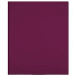VIDAXL Drap-housse Jersey Bordeaux 180x200 cm Coton