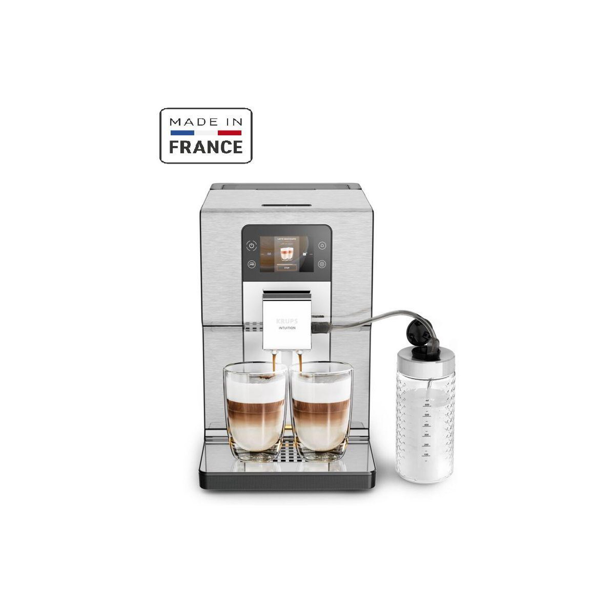 Voir la diapositive 1 : KRUPS Expresso broyeur yy5058fd intuition experience+