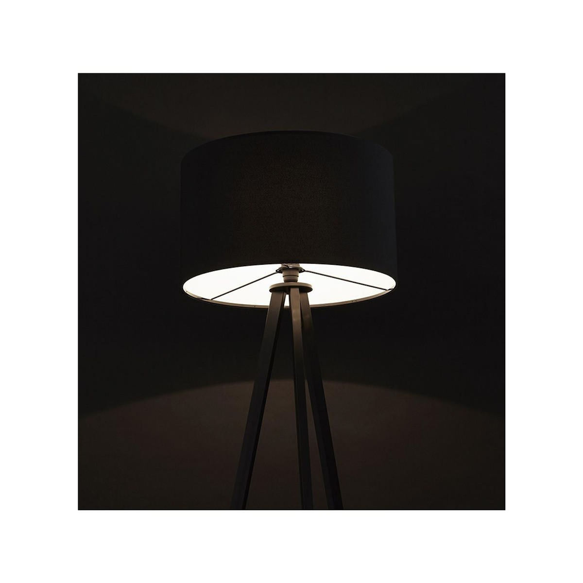 Paris Prix Lampadaire Trépied  Fidelio  159cm Noir