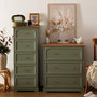 Voir la diapositive 6 : ATMOSPHERA Commode 3 Tiroirs  Mohéa  81cm Vert Céladon