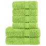 Voir la diapositive 1 : VIDAXL Ensemble de serviettes de qualité supérieure SOLUND 6 pcs