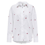 Only Chemise he/Rouge Femme Only Regon. Coloris disponibles : Blanc