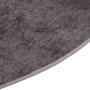 Voir la diapositive 3 : VIDAXL Tapis lavable antiderapant φ120 cm gris