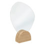 Voir la diapositive 1 : ATMOSPHERA Miroir à Poser Design  Olme  36cm Naturel