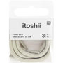 Voir la diapositive 1 : RICO DESIGN Itoshii pack 3 cordons 28cm gris