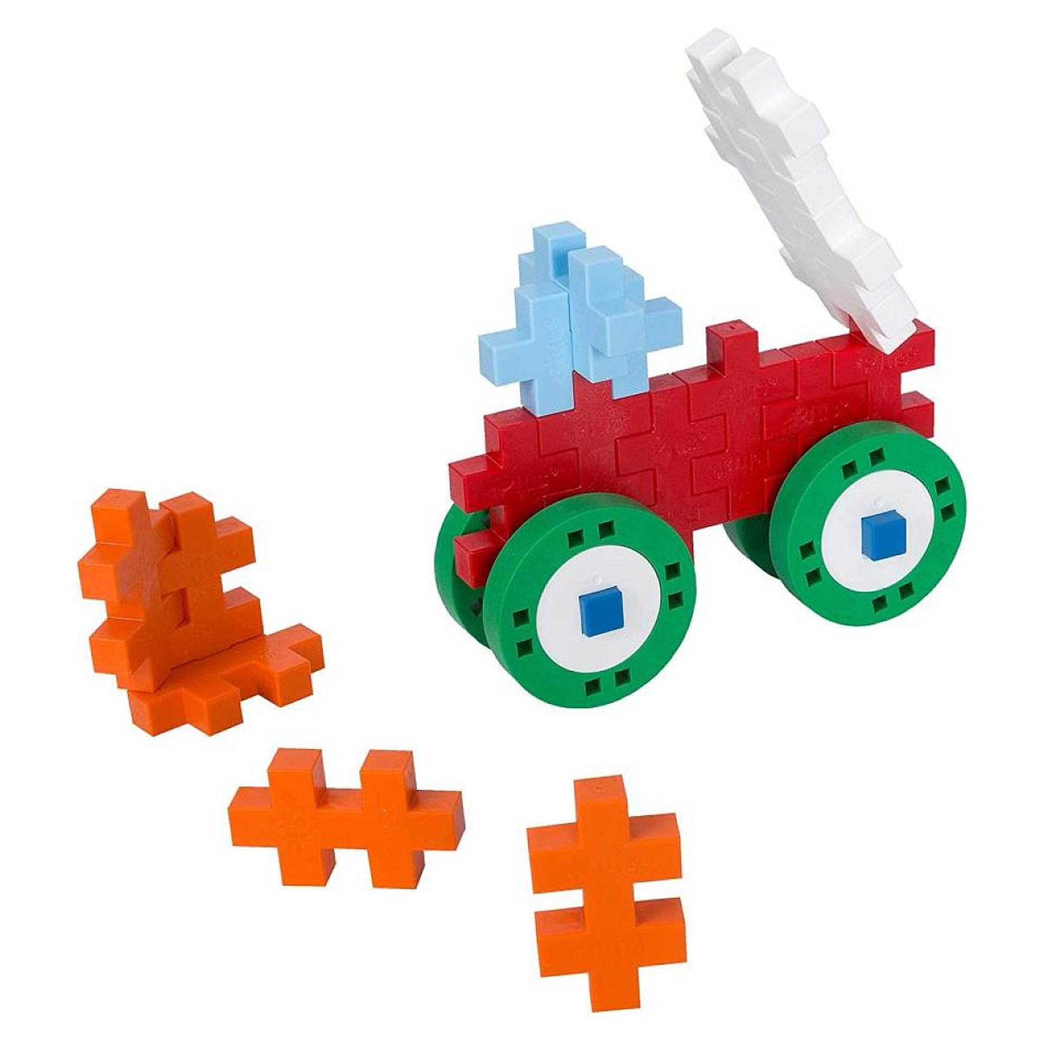 Voir la diapositive 4 : PlusPlus Plus Plus BIG ++ Make  and  Go! Mini véhicules - 29 pcs