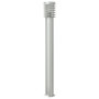 Voir la diapositive 5 : VIDAXL Lampadaires d'exterieur 3 pcs argente 110 cm acier inoxydable