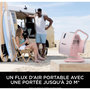 Voir la diapositive 5 : Shark Ventilateur brumisateur FlexBreeze HydroGo FA050EUPK