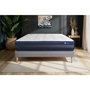 Voir la diapositive 1 : ACTISOM Ensemble matelas ACTILATEX TECH 120x190 Mémoire de forme Maxi épaisseur 5zones de confort + sommier KIT gris