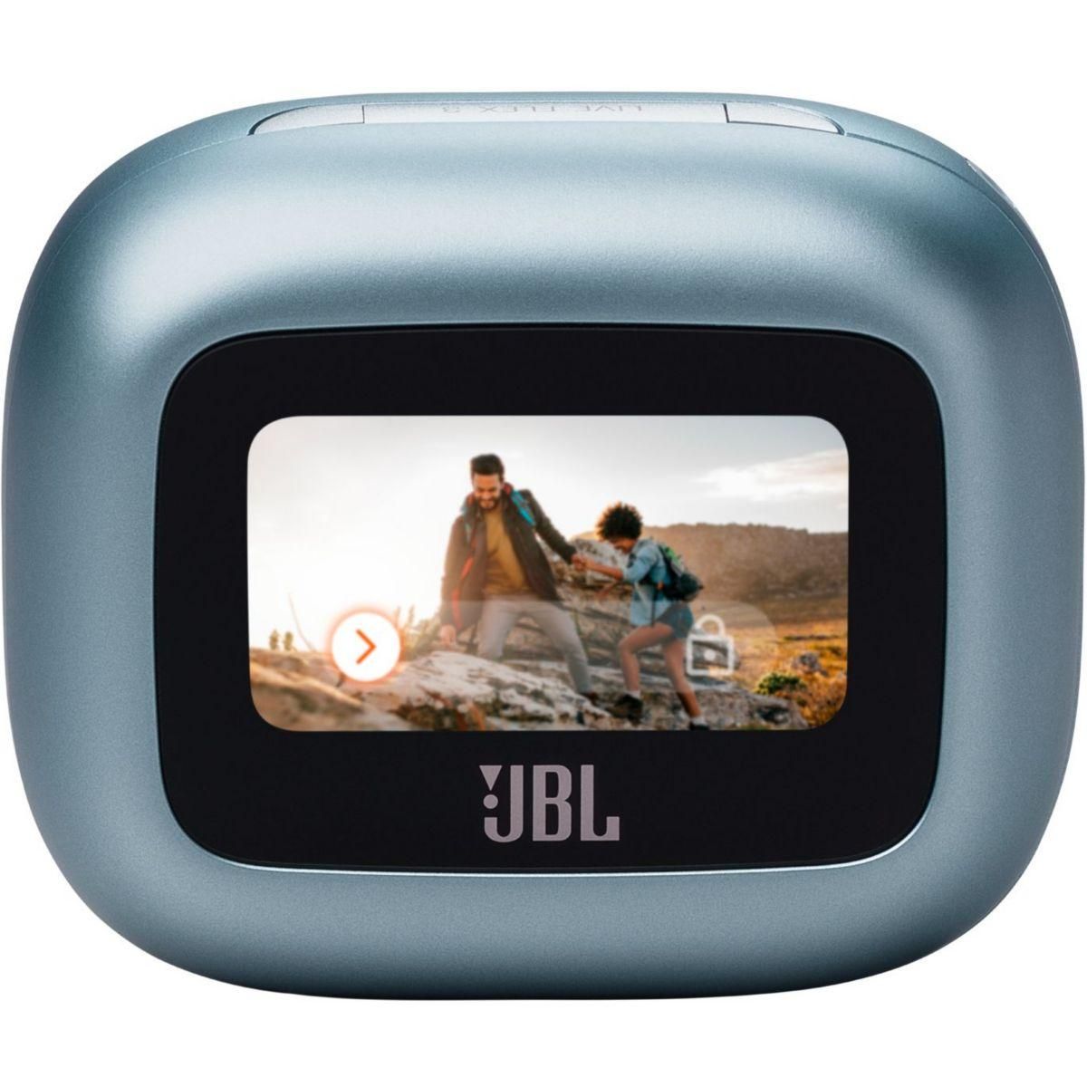 JBL Ecouteurs Live Flex 3 Bleu