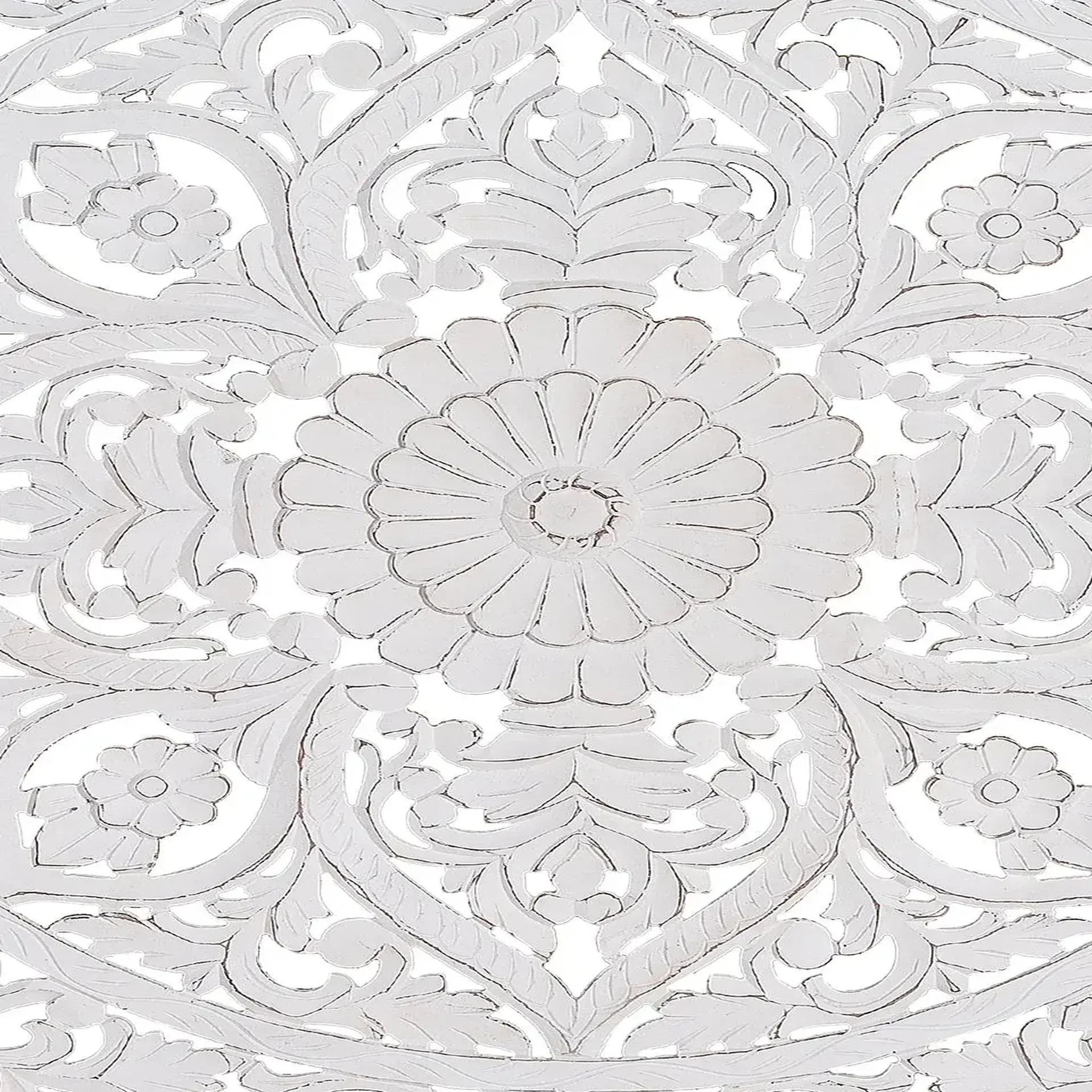 Voir la diapositive 3 : GINER Y COLOMER SL Tête de lit / panneau décoratif en mdf 120 cm style ethnique sculpté