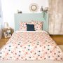 Voir la diapositive 2 : COTE DECO Parure de lit Anaheim - Microfibre 72 g/m² - 220 x 240 cm - Rose