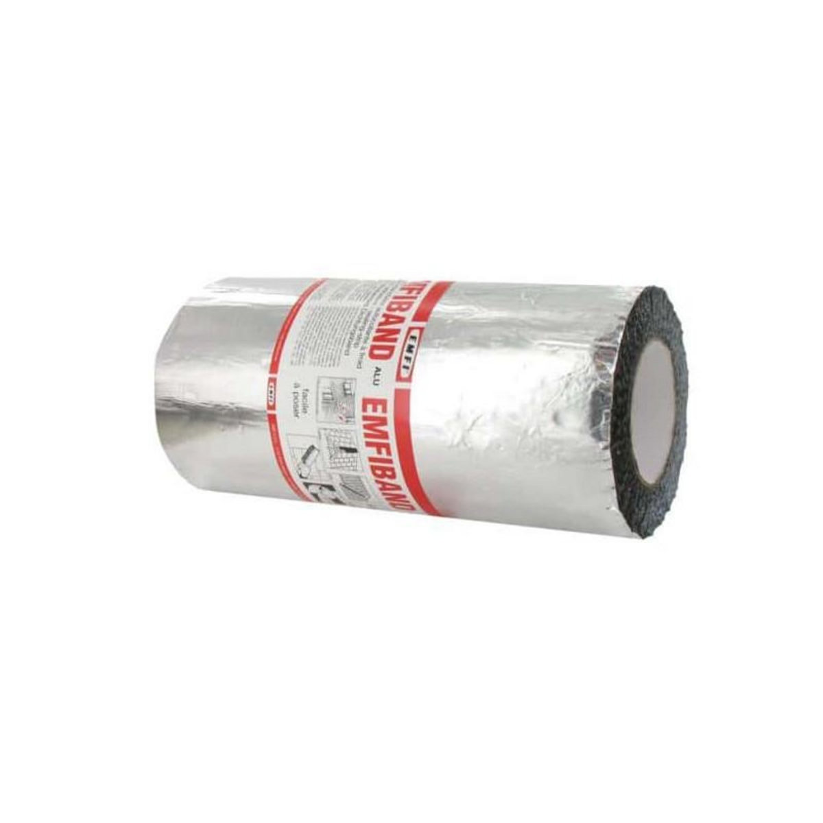 EMFI Bande d'étanchéité autocollante à froid Alu EMFI 30cm x 10m