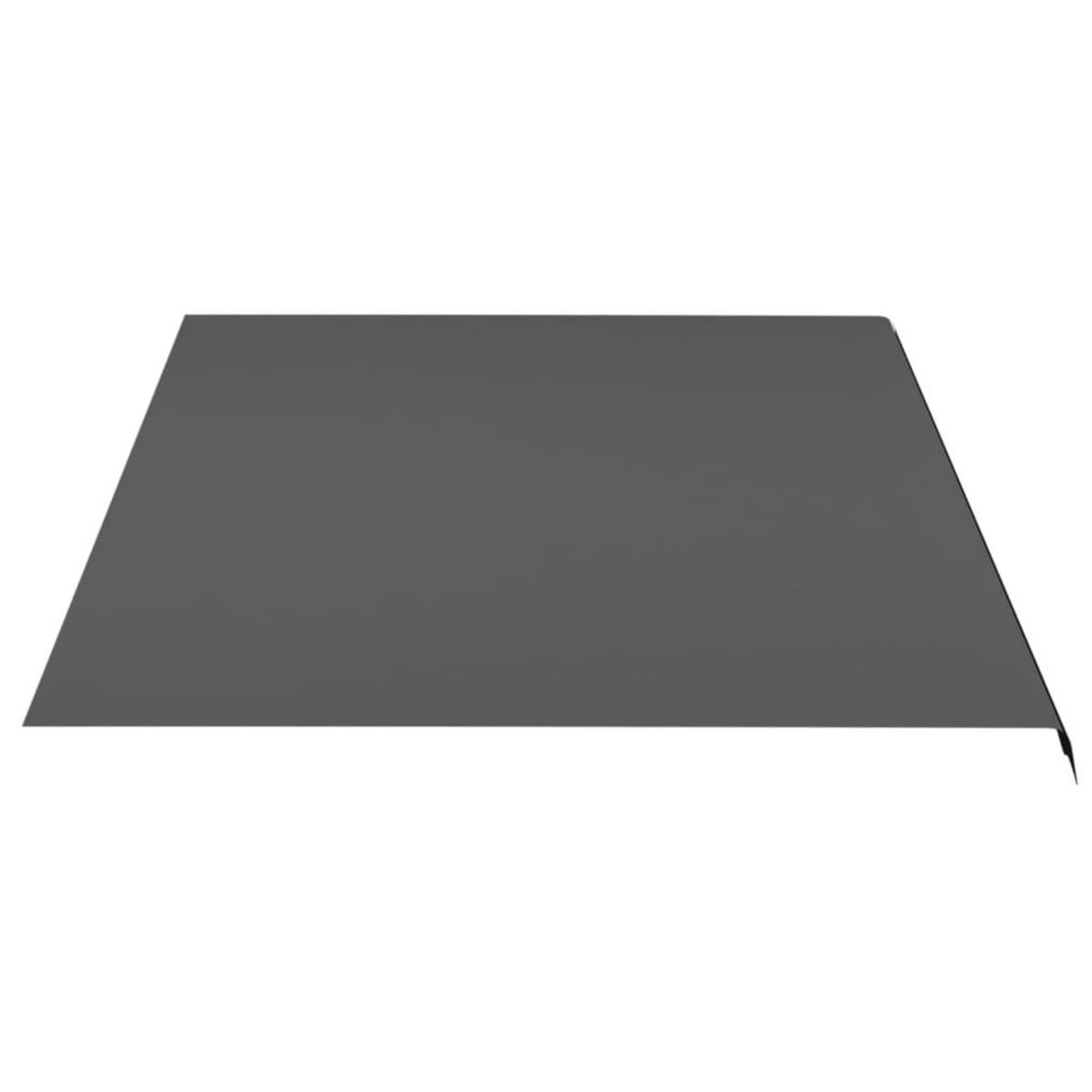 VIDAXL Tissu de remplacement pour auvent Anthracite 5x3,5 m
