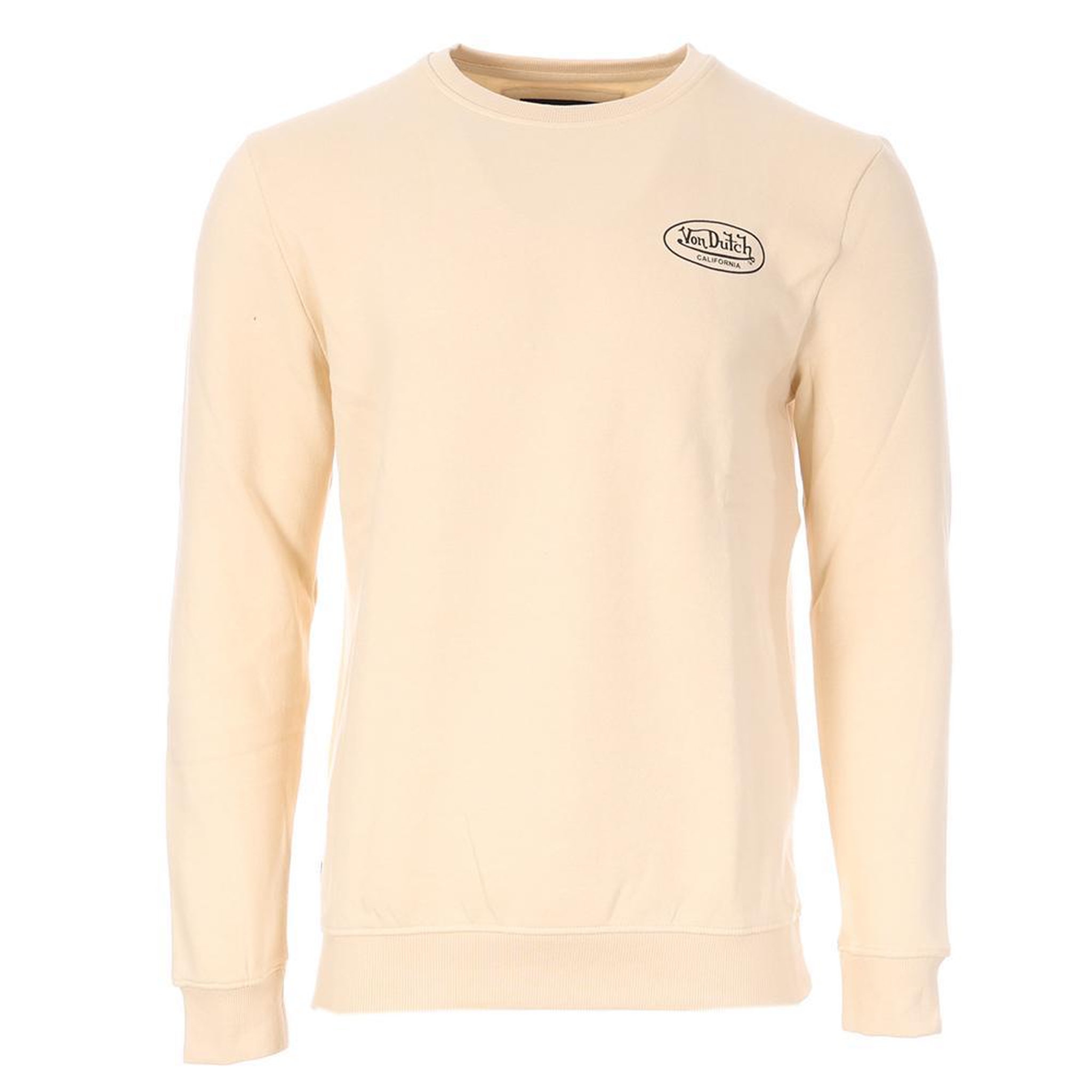 VON DUTCH Sweat Beige Homme Von Dutch Crew. Coloris disponibles : Beige