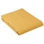 Voir la diapositive 1 : ACTUEL Drap plat uni en coton bio 57 fils