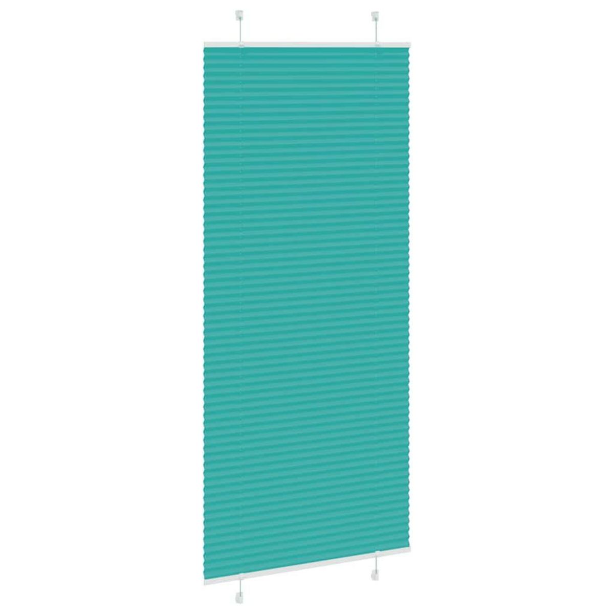 VIDAXL Store plisse vert petrole 95x200 cm largeur du tissu 94,4 cm