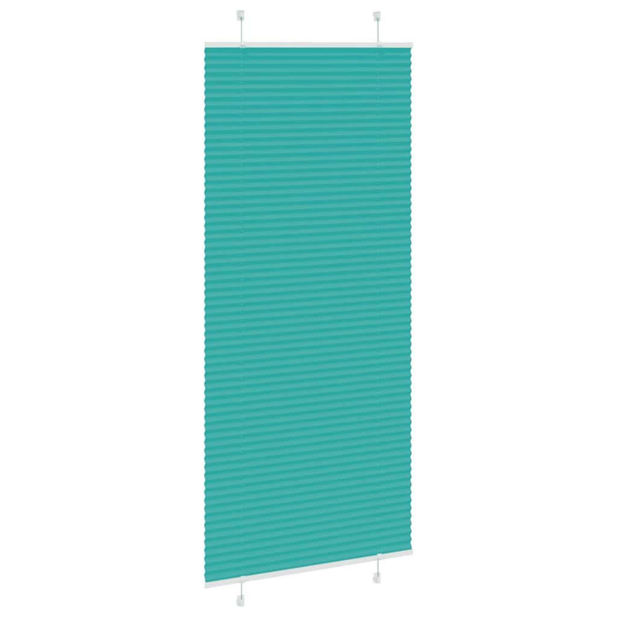 VIDAXL Store plisse vert petrole 95x200 cm largeur du tissu 94,4 cm
