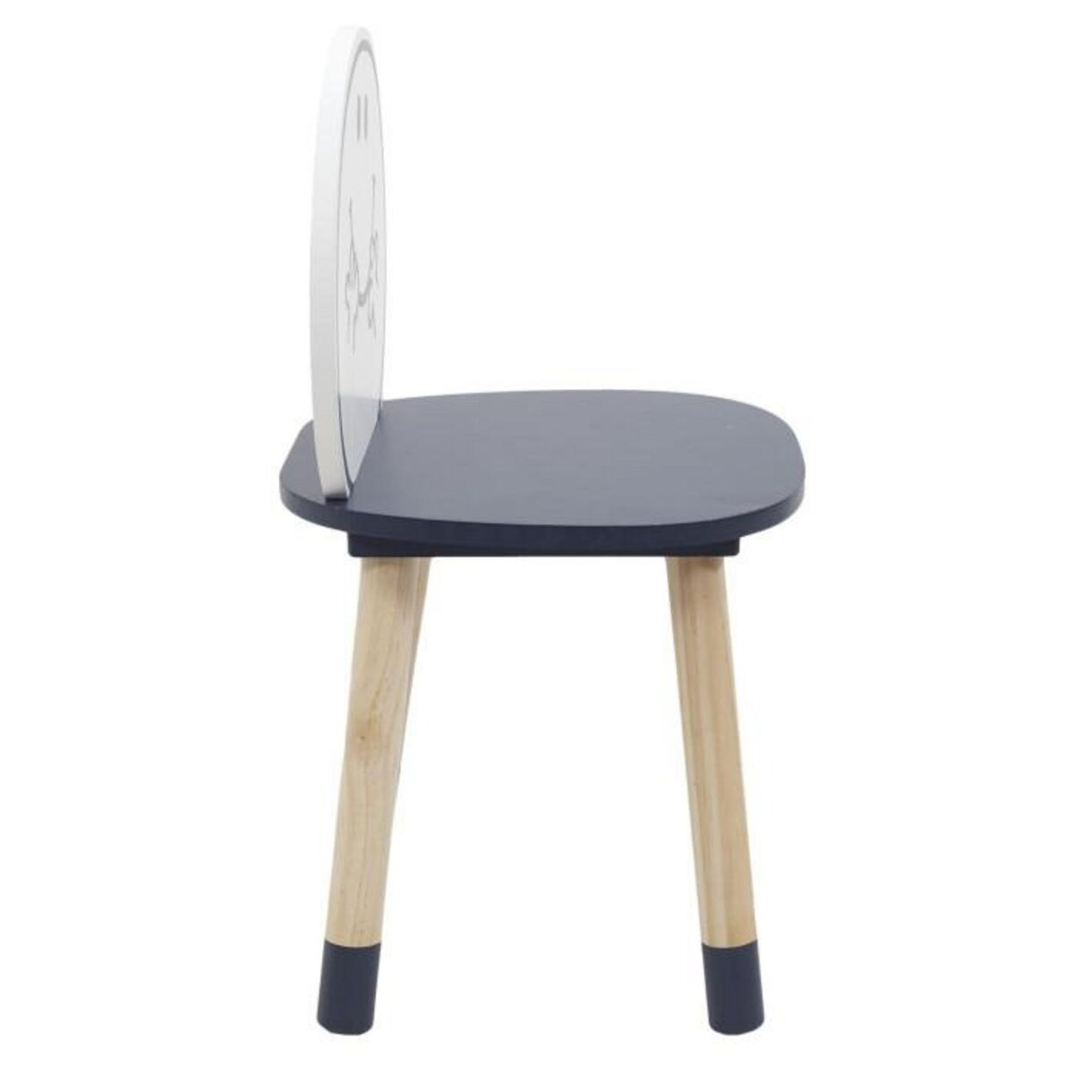 Paris Prix Chaise Enfant  Monsieur Heureux  52cm Bleu